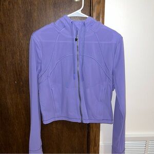 Lululemon purple hoodie jacket